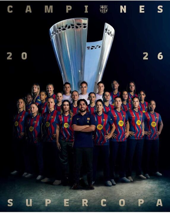 Barcelona conquista primeiro título da temporada