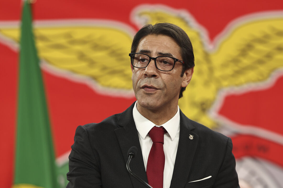 Rui Costa, presidente do Benfica