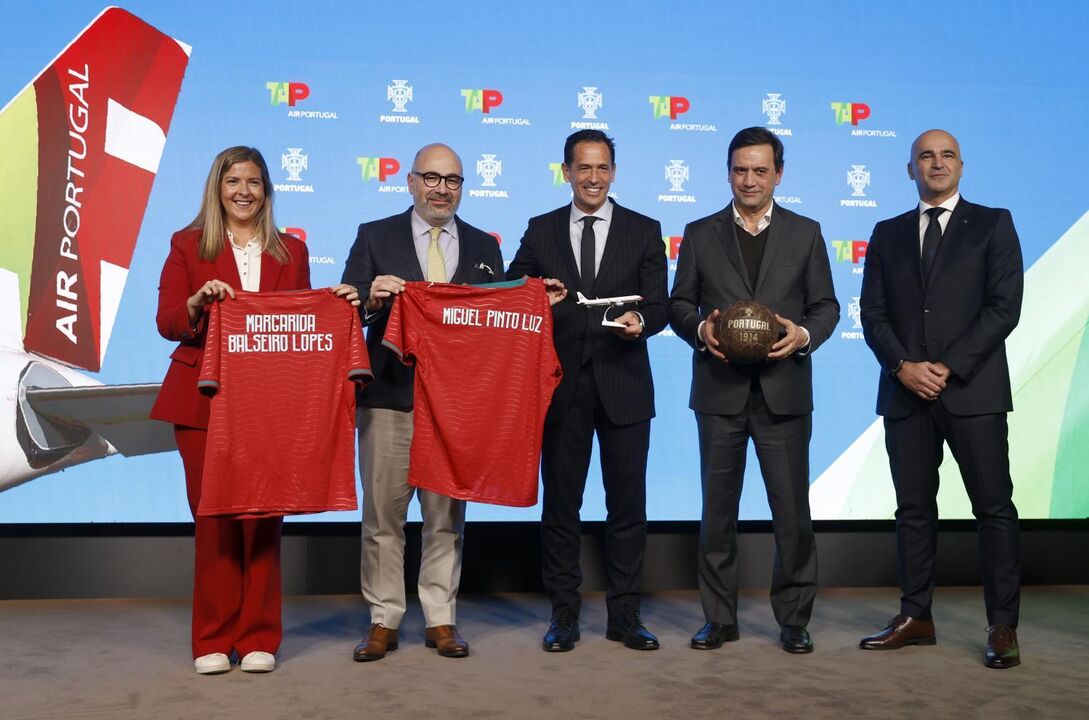 Margarida Lopes, Miguel Pinto Luz, Pedro Proença, Luis Rodrigues e Roberto Martínez