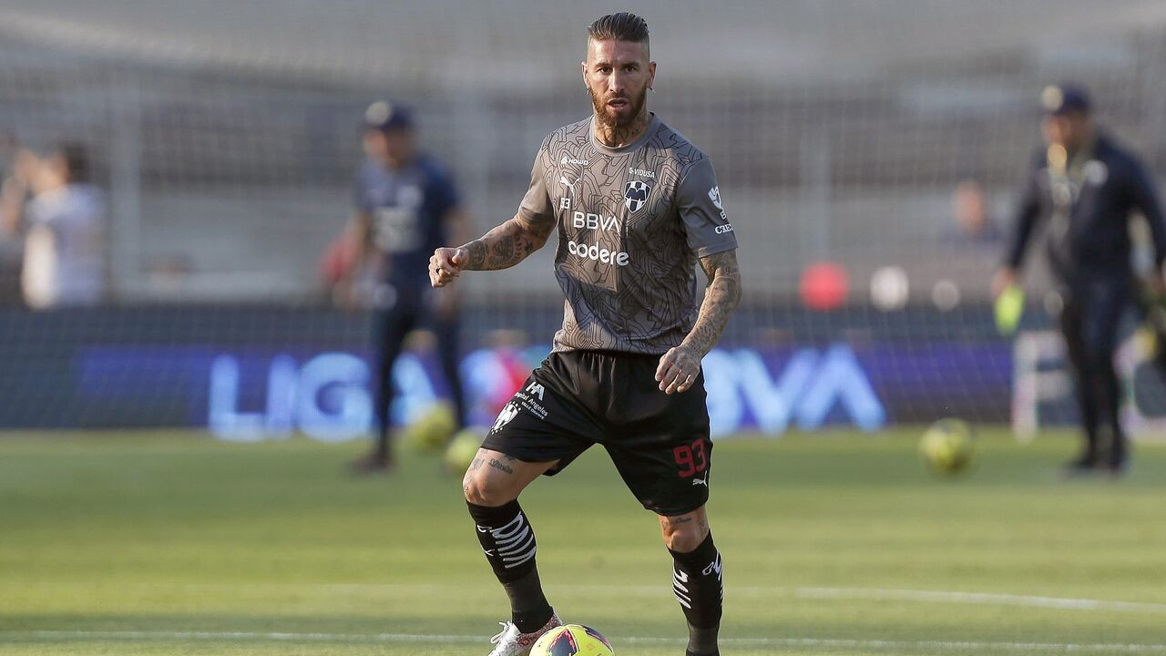 Sergio Ramos jogou no Monterrey em 2024/25