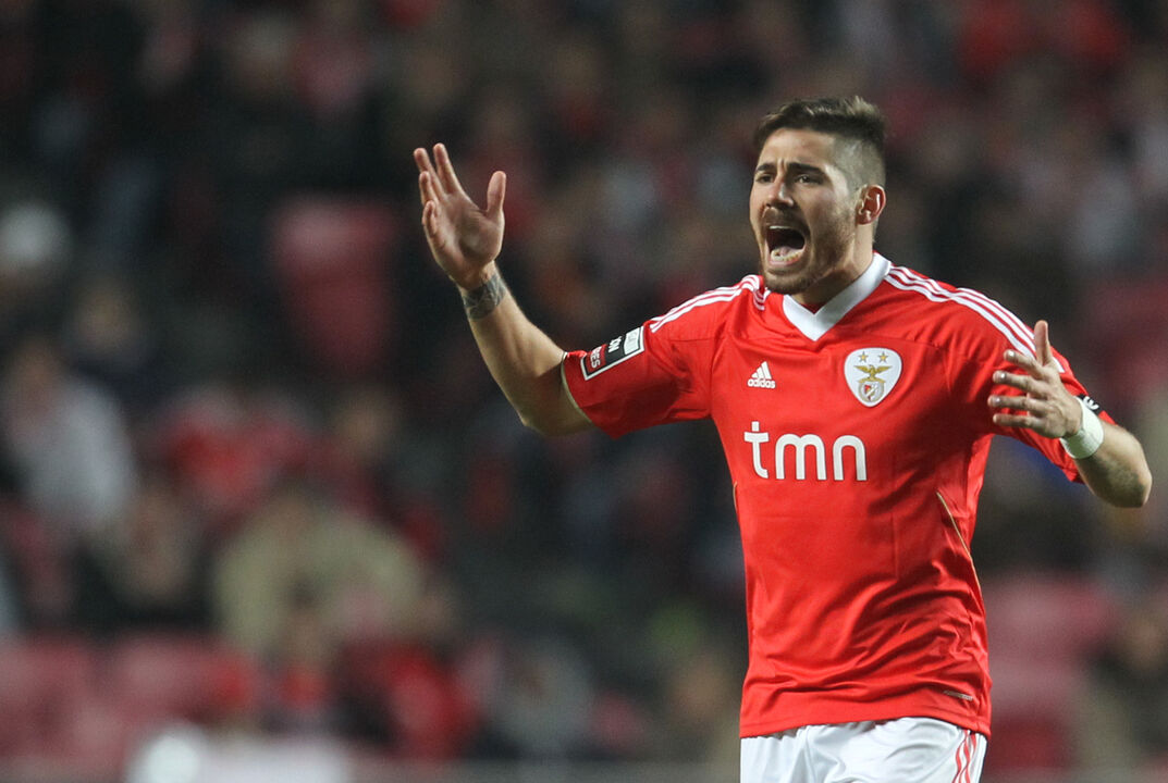 Javi García jogou no Benfica entre 2009 e 2012
