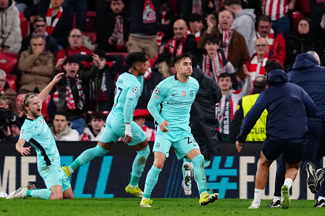 Fresnesda a festejar golo de Alisson