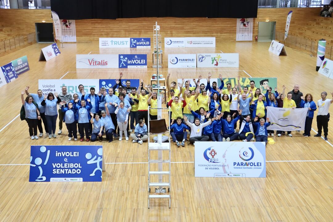 Celebração do voleibol sentado em Viana do Castelo