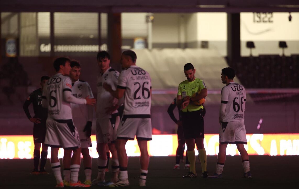 Apagão no V. Guimarães-Moreirense