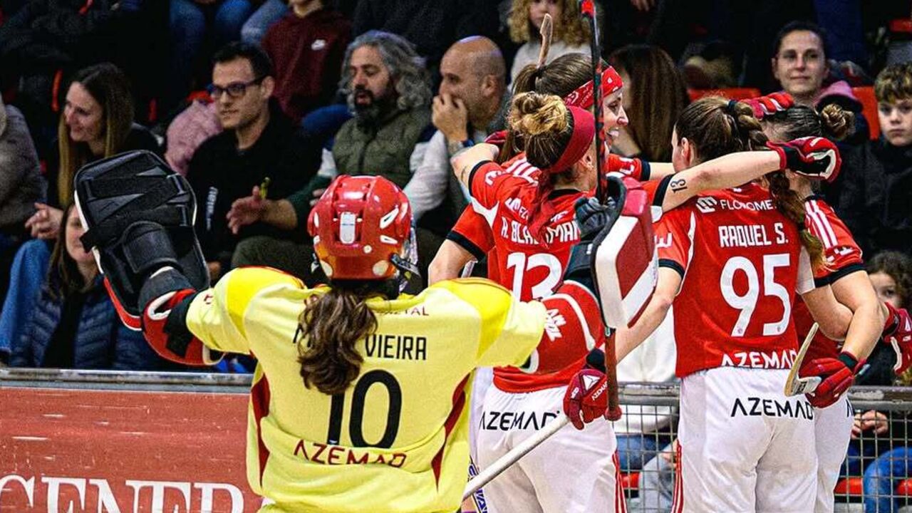 Benfica vence na Champions feminina de hóquei em patins