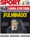 'Sport': 'Fulminado. A derrota contra o Barça sentencia Xabi Alonso'.