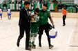 Pedro Roque (na foto, à direita) foi coordenador do departamento de reabilitação de equipa de hóquei em patins do Sporting entre 2014 e 2020