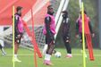Bruma no treino do Benfica 