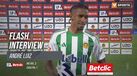 A 'flash-interview' de André Luiz no final do Rio Ave-Casa Pia