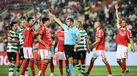 Fábio Veríssimo esteve no clássico da Supertaça entre Sporting e Benfica