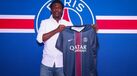 Eddy Doué representa os sub-21 do PSG