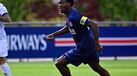 Eddy Doué representa os sub-21 do PSG