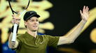 Jannik Sinner celebra apuramento para a 3.ª ronda do Open da Austrália
