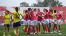 Benfica, detentor da Taça da Liga feminina, bateram o Valadares Gaia