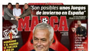 'Marca' faz manchete com Mourinho