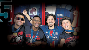 PSG dominou futebol internacional