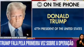 Trump diz que casal Maduro está a bordo de um navio de guerra e que assistiu à captura: «Foi incrível»