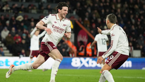 Declan Rice bisa na vitória do Arsenal em casa do Bournemouth