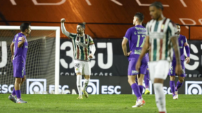 Kikas festeja golo frente ao Sp. Braga