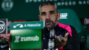 Rui Borges faz a conferência de imprensa de antevisão ao jogo com o V. Guimarães
