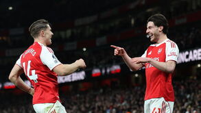 Declan Rice apoia Viktor Gyökeres