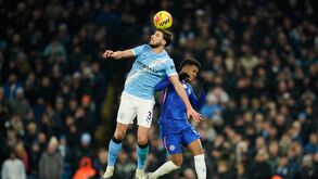 Rúben Dias lesionou-se no jogo com o Chelsea