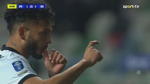 Grande passe de Trincão e Luis Suárez a inaugurar assim o marcador no Sporting-V. Guimarães