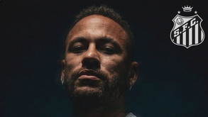 Neymar renova com o Santos