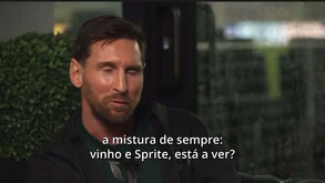 Messi: «Bebo vinho com Sprite para bater mais rápido»