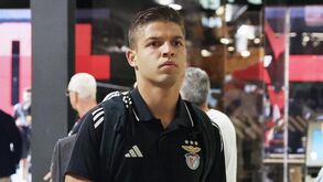 Diogo Prioste, médio do Benfica