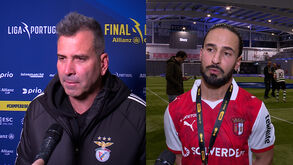 Antevisão do Benfica-Sp. Braga com Artur Moraes e Hélder Barbosa: ex-jogadores acreditam na final da Allianz Cup