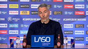 Carlos Vicens e a entrada dura de Prestianni sobre Ricardo Horta: «Sei que houve contacto na zona do tornozelo...»