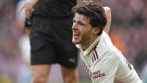 Declan Rice está proibido de conduzir nos próximos seis meses