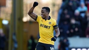 Jhon Arías chegou esta época ao Wolverhampton