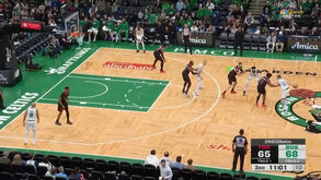 Neemias Queta destaca-se com (uma espécie de...) alley-oop na vitória dos Celtics