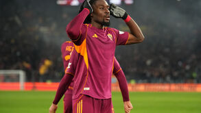 Manu Koné marcou um dos golos da Roma