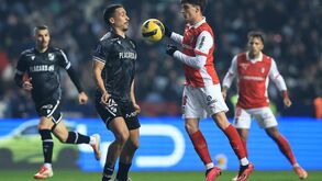 Jogo entre V. Guimarães e Sp. Braga na final da Allianz Cup