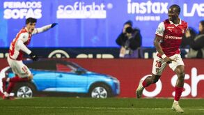 Dorgeles foi o melhor do lado do Sp. Braga