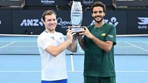Francisco Cabral vence final de pares do torneio de Brisbane