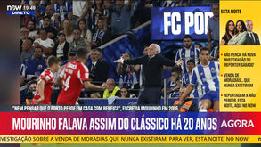 «FC Porto perder em casa com o Benfica nem pensar»: a mentalidade imposta por Mourinho quando treinava... os dragões