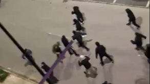 Novas imagens das agressões entre ultras do Barreirense e Olímpico Montijo