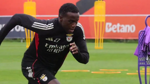 Os sprints de Bruma, o pé esquerdo de Trubin e os aplausos de Mourinho: Benfica segue preparação para a Taça