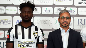 Mo Dauda na apresentação com o líder SAD Rodiney Sampaio 