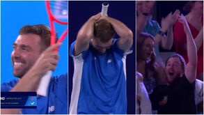 Incrível: tenista amador ganha um milhão de dólares após conquistar torneio de um ponto do Open de Austrália