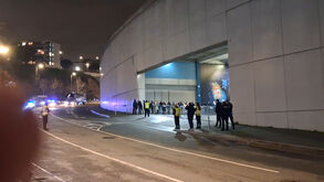 O momento em que o autocarro do FC Porto chegou ao Dragão antes do clássico com o Benfica