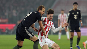 Jogo entre Colónia e Bayern de Munique na Bundesliga