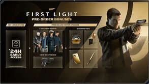 Bónus de pré-encomenda de 007 First Light incluem acesso antecipado e extras
