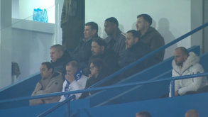 Pablo Rosario assiste ao jogo do Vizela frente ao P. Ferreira