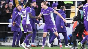 Fiorentina terminou a fase de liga desta época no 15.º lugar