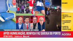 Vítor Pinto e os adeptos do Benfica descalços: «É excessivo e incómodo, mas face à 'tochada' no FC Porto-Benfica de outubro...»